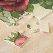 Vintager Valentinstag, Viktorianische Gesichter be Puzzle (Seite)