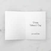 Vintager Valentinstag, Viktorianische Herbergen Feiertagskarte (Innenseite)