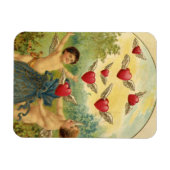 Vintager Valentinstag, Viktorianische Herbergen Magnet (Horizontal)