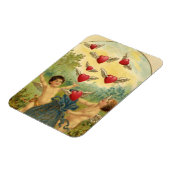 Vintager Valentinstag, Viktorianische Herbergen Magnet (Linke Seite)