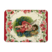 Vintager Valentinstag Viktorianischer Hubschrauber Magnet (Horizontal)