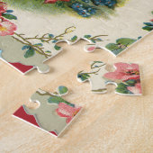 Vintager Valentinstag Viktorianischer Hubschrauber Puzzle (Seite)