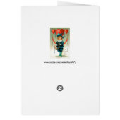 Vintager Valentinstag, Viktorianischer Junge mit H (Hinten)