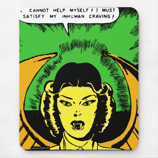 Vintager Vampire Mousepad (Vorne)