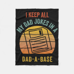 Vintager Vater Ein Base Jokes Funny Vatertag Sarca Fleecedecke