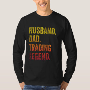 Vintager Vater Handel Legend Crypto Vater Hodl T-Shirt