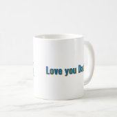 Vintager Vater - noch läuft (meistens) Kaffeetasse (VorderseiteRechts)