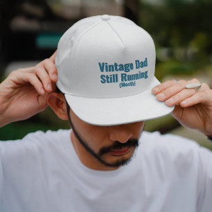 Vintager Vater - noch läuft (meistens) Truckerkappe