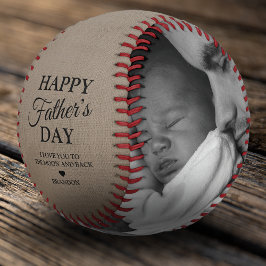 Vintager Vater Tag 2 Foto Baseball