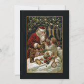 Vintager Vater Weihnachten Geschenke für Kinder (Vorderseite)