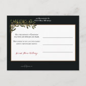 Vintager Vater Weihnachten Geschenke für Kinder Postkarte (Rückseite)