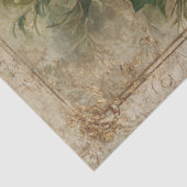 Vintager Vater Weihnachten Seidenpapier (Ausschnitt)