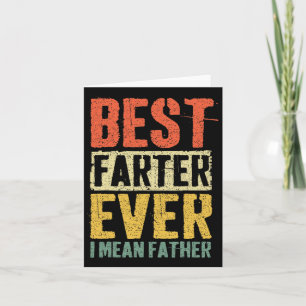 Vintager Vatertag Vater Welten Beste Farter I Geme Karte