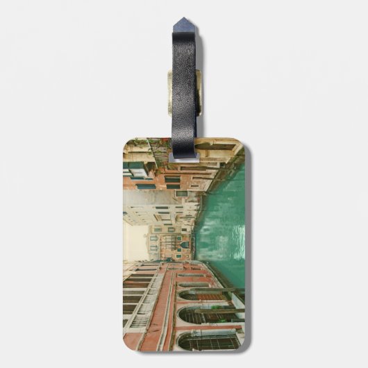 Vintager Venedig-Gepäckumbau Gepäckanhänger (Rückseite vertikal)