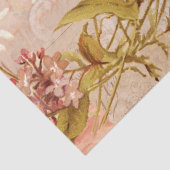 Vintager verblasster Herbst in Paris-Hintergrundbi Seidenpapier (Ausschnitt)