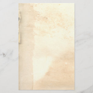 Vintager verblasster Papierstau Briefpapier