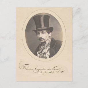 Vintager Verbrecherdieb und Burglar-Tasse Postkarte