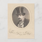 Vintager Verbrecherdieb und Burglar-Tasse Postkarte (Vorderseite)