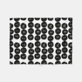 Vintager Verfasser des Fleecedecke (Vorderseite (Horizontal))