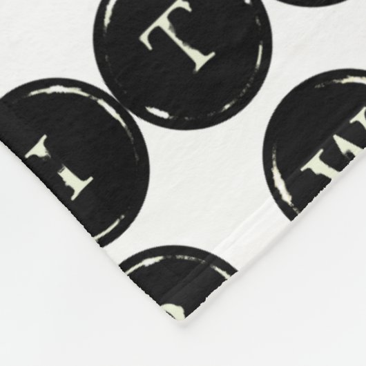 Vintager Verfasser des Fleecedecke (Ecke)