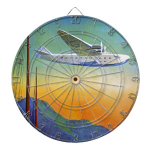 Vintager Verkehr Dartscheibe