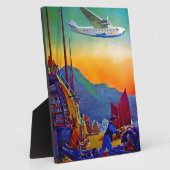 Vintager Verkehr Fotoplatte (Seite)