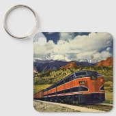 Vintager Verkehr im amerikanischen Westen, Bahn 15 Schlüsselanhänger (Vorderseite)