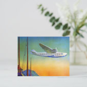 Vintager Verkehr Postkarte (Stehend Vorderseite)