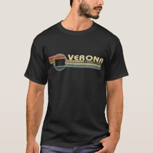 Vintager VERONA-Stil der 80er Jahre, PA T-Shirt