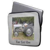 Vintager Verräter alter Graumasseeischer Gräber Laptopschutzhülle (Vorderseite Links)