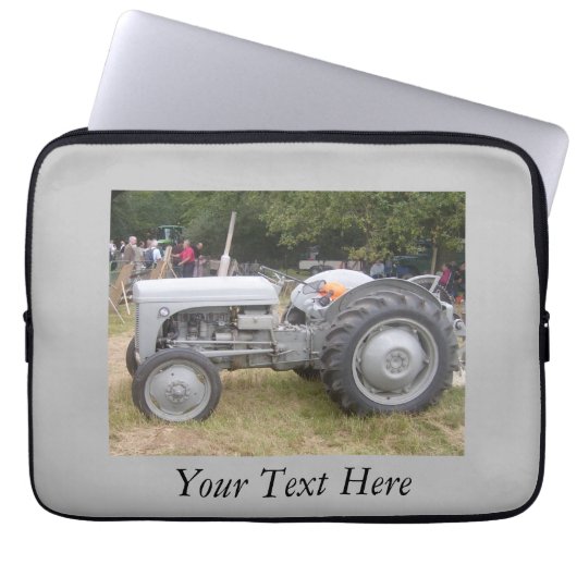 Vintager Verräter alter Graumasseeischer Gräber Laptopschutzhülle (Vorderseite)