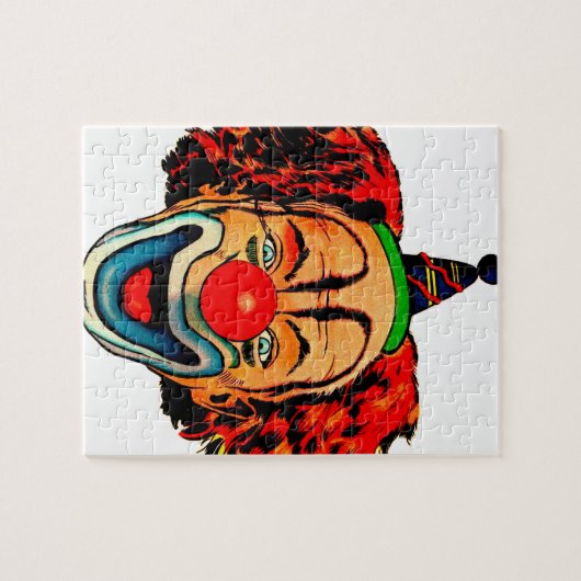 Vintager verrückter Clown Puzzle (Horizontal)