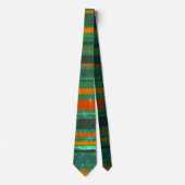 Vintager vertikaler Streifen Necktie Krawatte (Vorderseite)