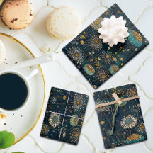 Vintager verzauberter Nachtgarten