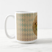 Vintager verzauberter Schmetterling Kaffeetasse (Links)