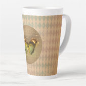 Vintager verzauberter Schmetterling Milchtasse (Rechte Ecke)