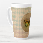 Vintager verzauberter Schmetterling Milchtasse (Linke Ecke)