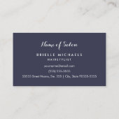 Vintager, Verzierter Frisiertisch mit rosafarbenem Visitenkarte (Rückseite)