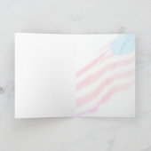 Vintager Veteranentag Vielen Dank!-Militärkarte Dankeskarte (Innenseite)