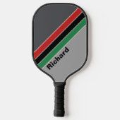 Vintager VHS-Streifen mit Name Pickleball Schläger (Rückseite)