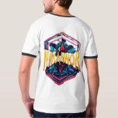 Vintager Vibes-T - Shirt für Männer (Schwarz voll)