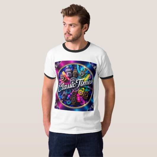 Vintager Vibes-T - Shirt für Männer (Vorne ganz)