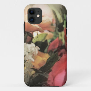 Vintager vibrierender mit Blumenhintergrund der Case-Mate iPhone Hülle