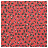 Vintager Videokamera-Gewebe-Druck Stoff (Muster)
