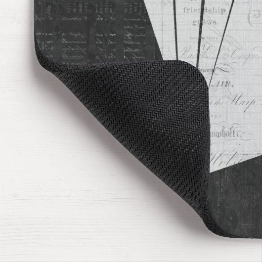 Vintager vier As-Poker Themed Mousepad (Ecke)