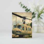 Vintager Vietnam Era Äm-1 Huey Militärhubschrauber Postkarte (Stehend Vorderseite)
