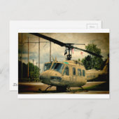 Vintager Vietnam Era Äm-1 Huey Militärhubschrauber Postkarte (Vorne/Hinten)