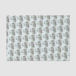 Vintager/viktorianischer Blumenschuh Seidenpapier