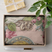 Vintager Viktorianischer Engel Valentine Seidenpapier (Geschenk)