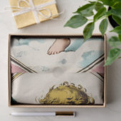 Vintager Viktorianischer Engel Valentine Seidenpapier (Geschenk)